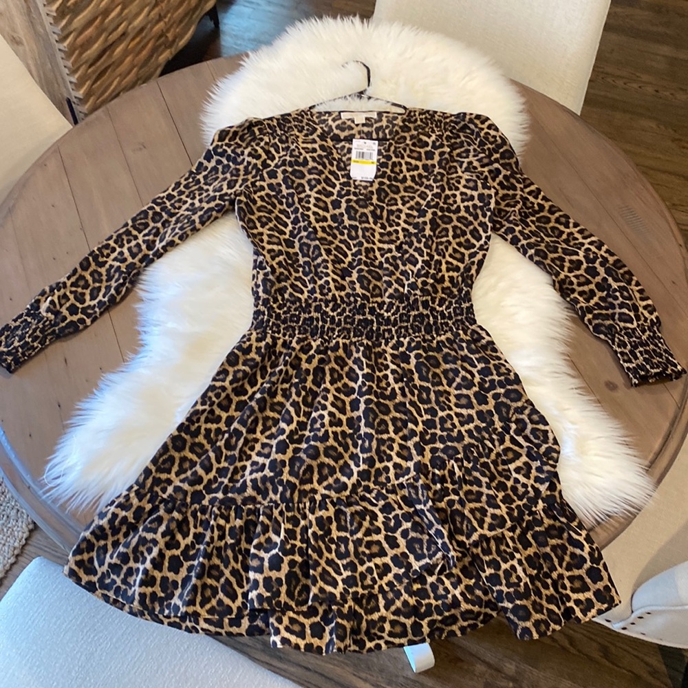 Michael Kors Animal Print Dress. New with Tags. Size Medium.